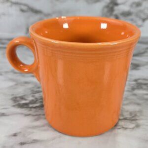 Fiesta Ware Classic Ring Handle Mug Orange Tangerine